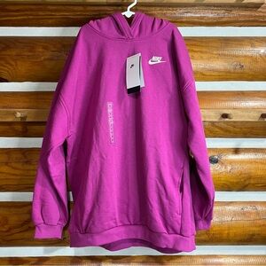 Nike Girls Fuchsia Hoodie Xlarge
